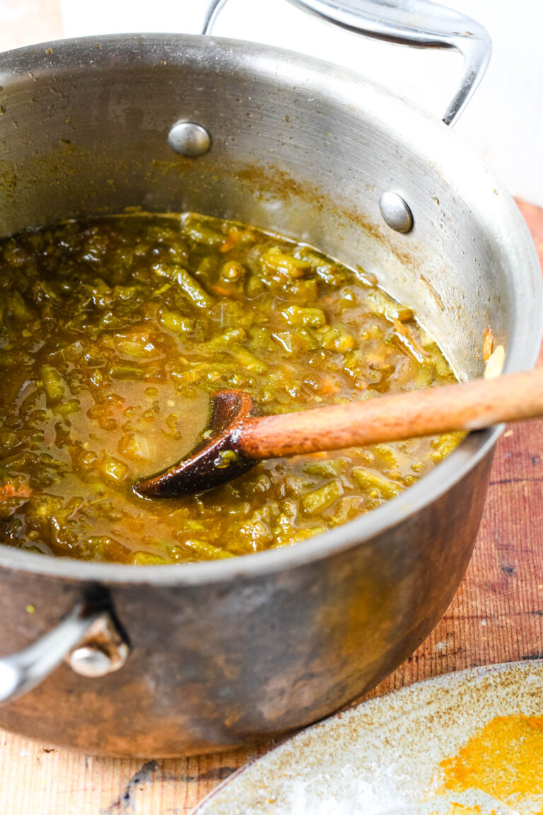 Super Easy Green Bean Chutney Larder Love