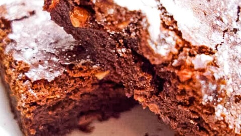 Super Easy Mochaccino Brownies - Larder Love