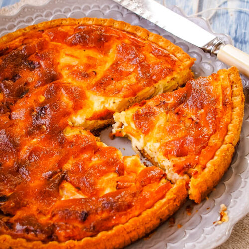 Quick And Easy Turkey Bacon Quiche Larder Love