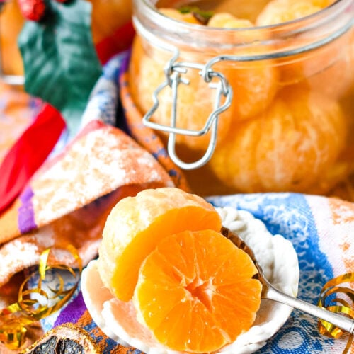 Homemade Clementines Preserved In Brandy Syrup Two Ways (+Video
