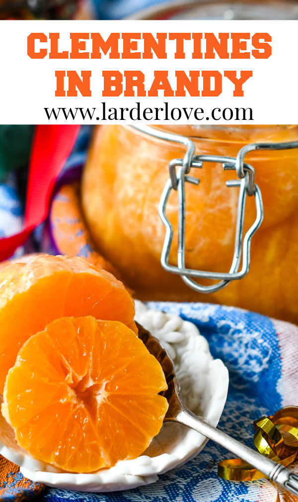 Homemade Clementines Preserved In Brandy Syrup Two Ways (+Video