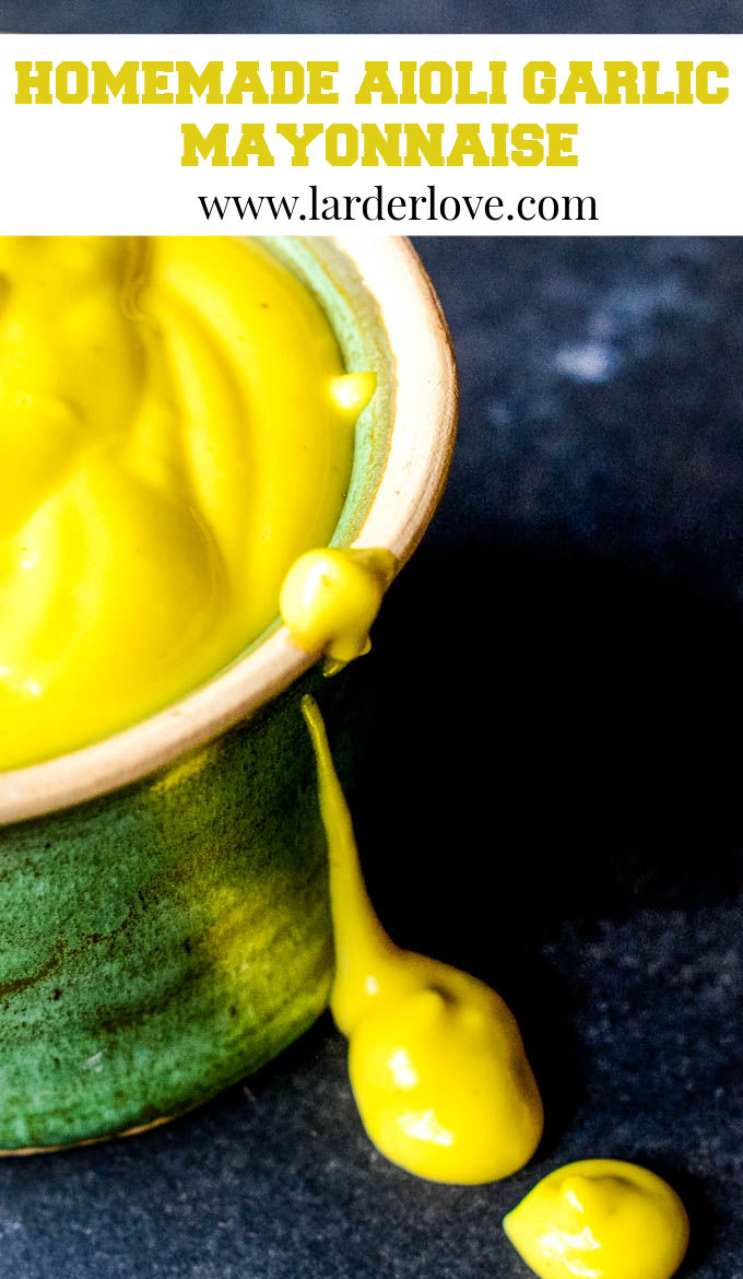 How To Make Aioli Garlic Mayonnaise Larder Love How to make aioli garlic mayonnaise larder love