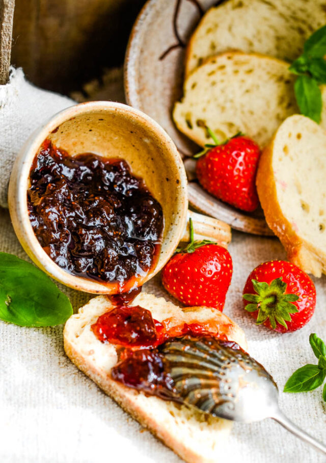 Italian Inspired Strawberry Jam Larder Love