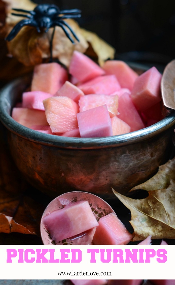 How to make Pickled Turnips