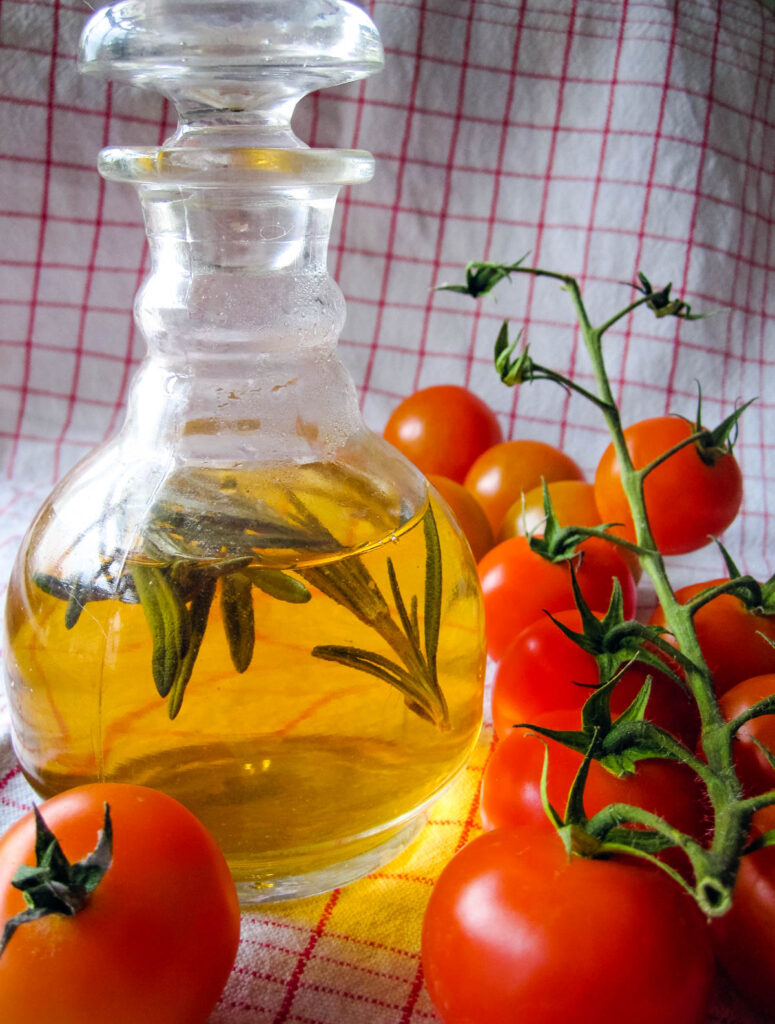Rosemary And Mint Infused Vinegar Larder Love