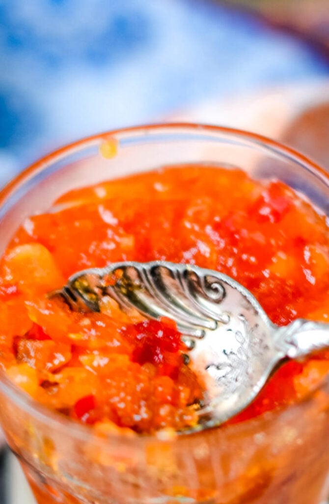 Hot and Spicy Red Pepper Marmalade Larder Love