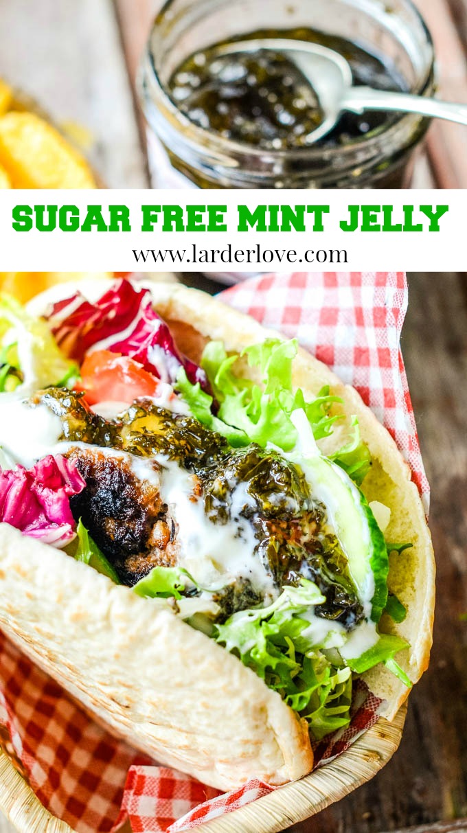 Refined Sugar Free Homemade Mint Jelly Larder Love