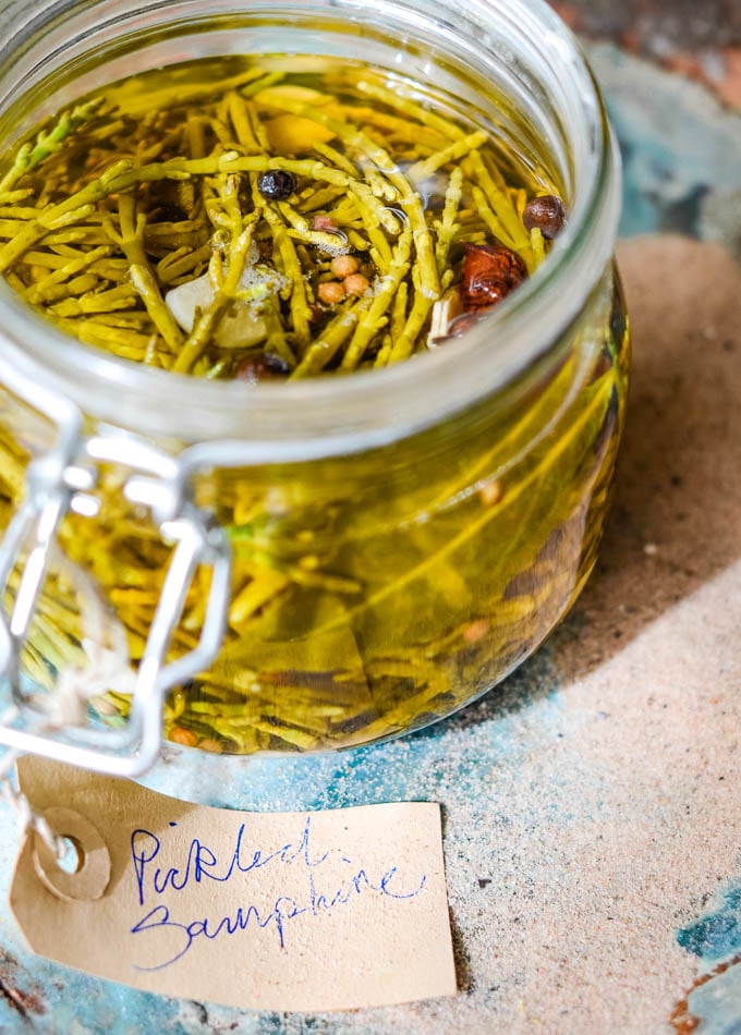 pickled samphire by larderlove.com