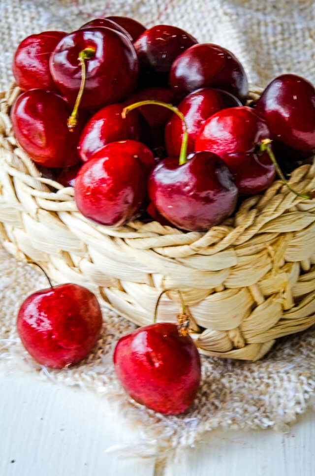 Savoury Spanish Style Pickled Cherries Larder Love