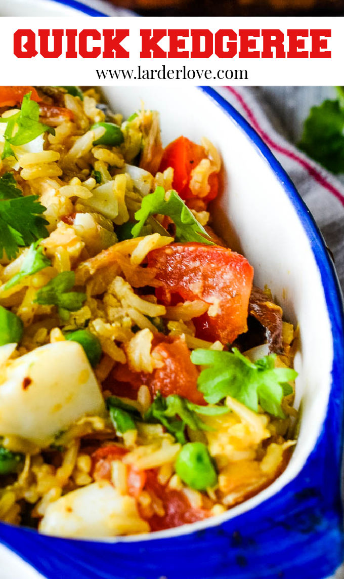 Quick And Easy Kedgeree Recipe Larder Love