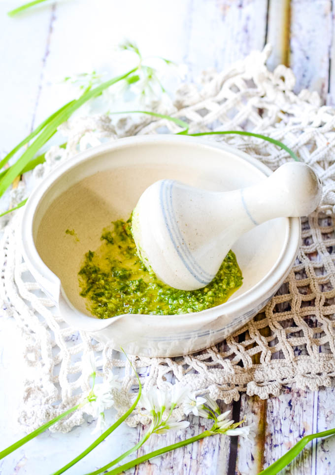 wild garlic pesto