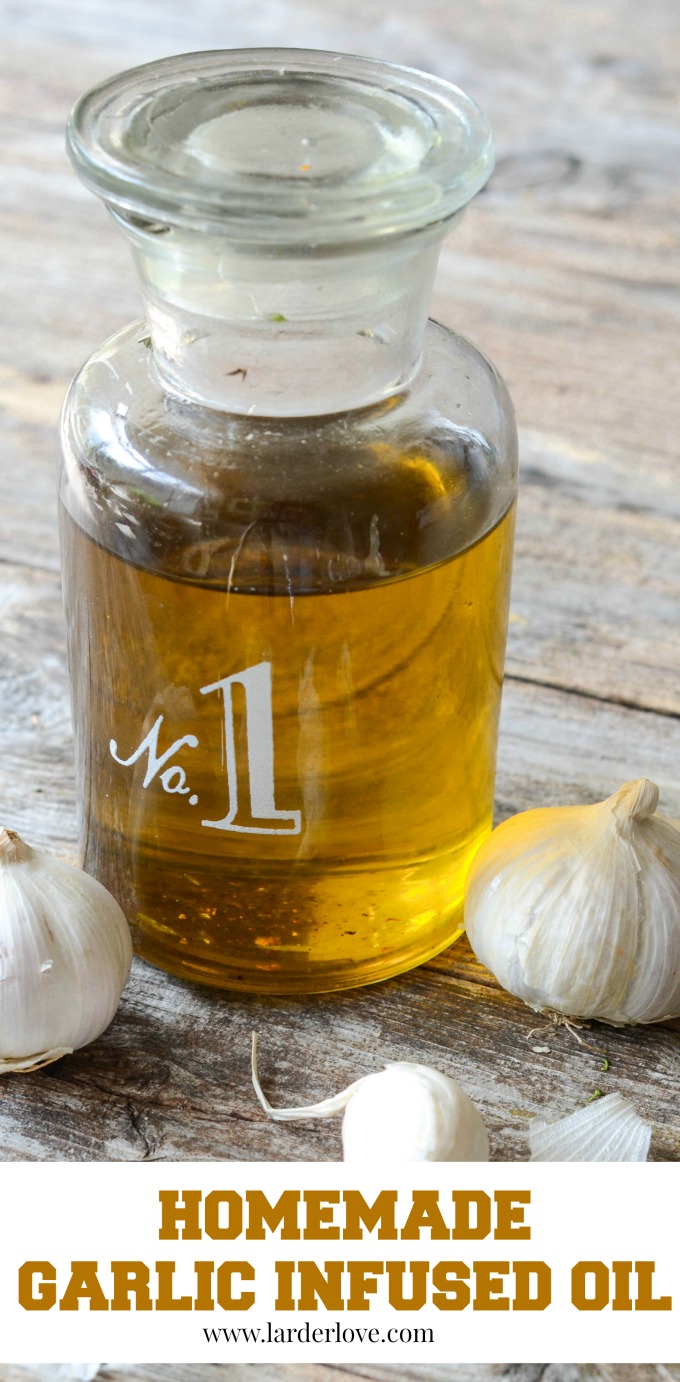 homemade garlic oil