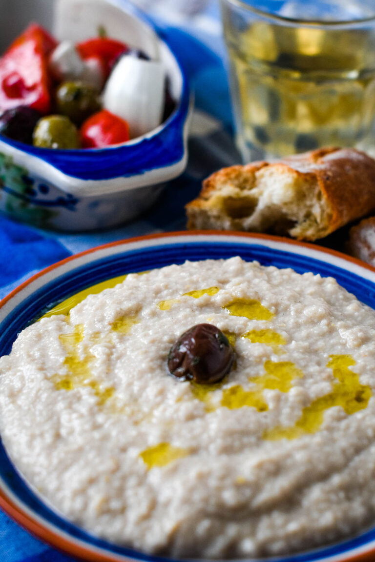 Traditional Greek Taramasalata (fish roe dip) Recipe Larder Love