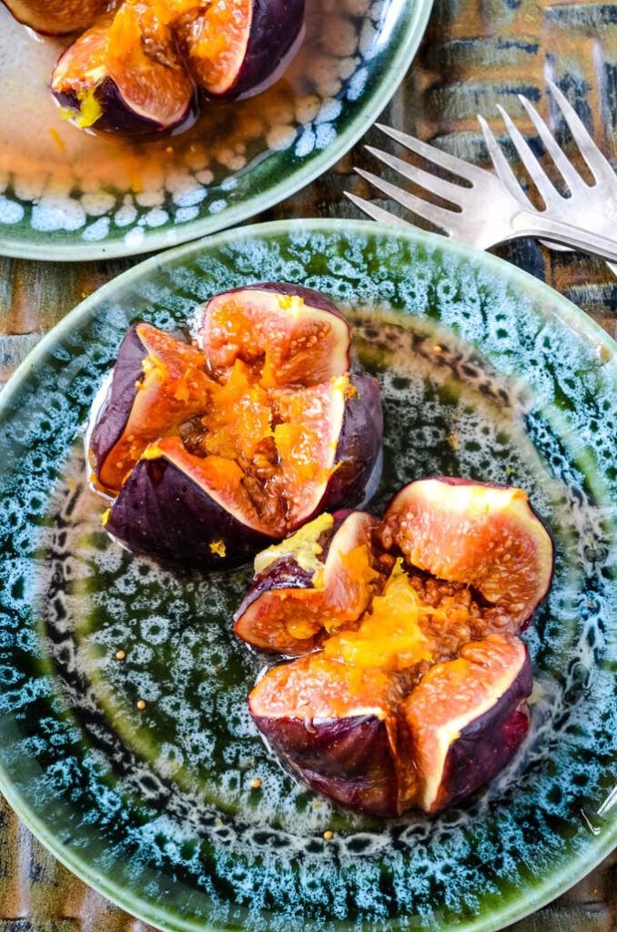 Roasted Figs With Honey And Orange Larder Love