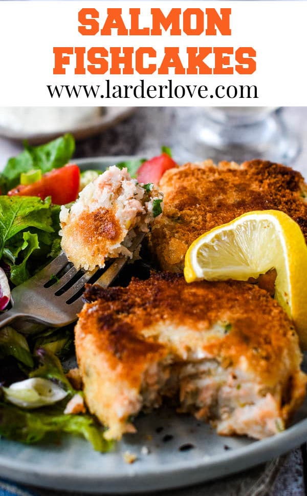 Super Quick And Easy Salmon Fishcakes(+Video!) - Larder Love