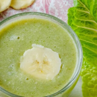 banana and lettuce snoozie smoothie sleep aid