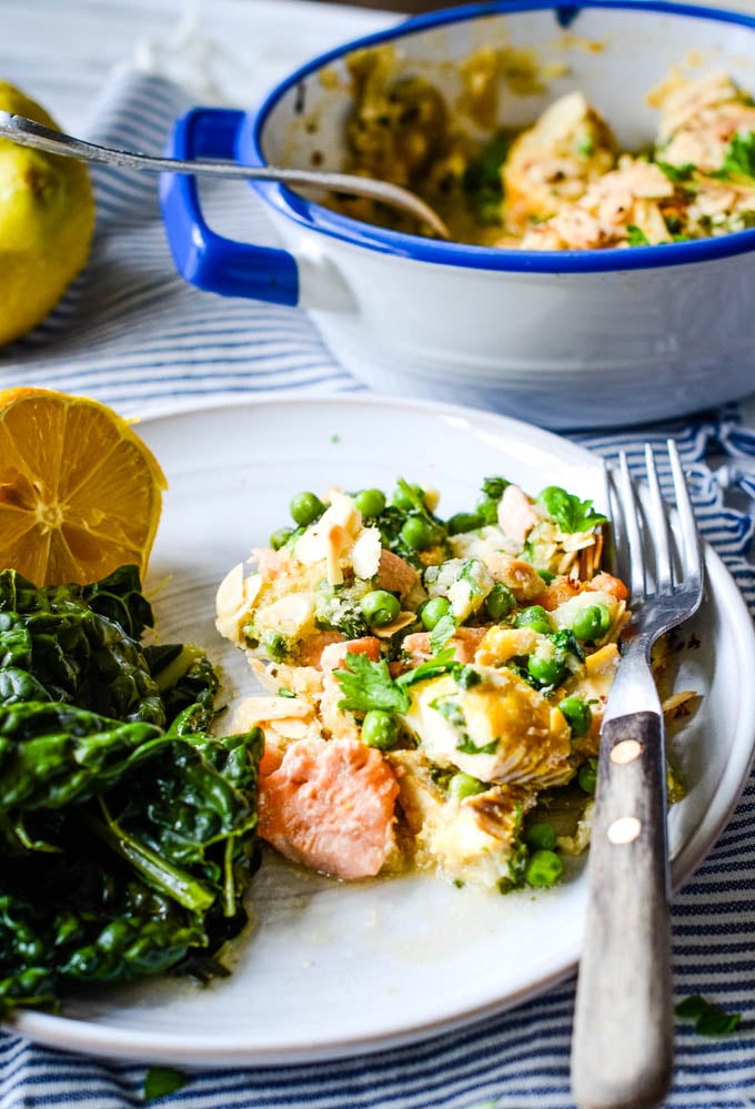 quick and easy low carb healthy fish pie by larderlove