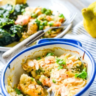 quick and easy low carb healthy fish pie by larderlove