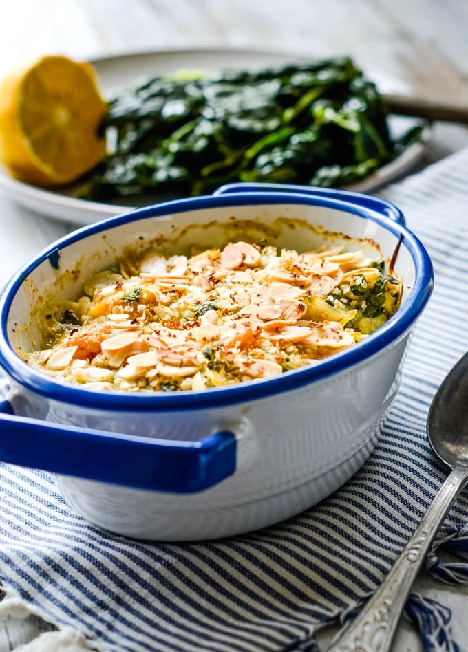 quick and easy low carb healthy fish pie by larderlove
