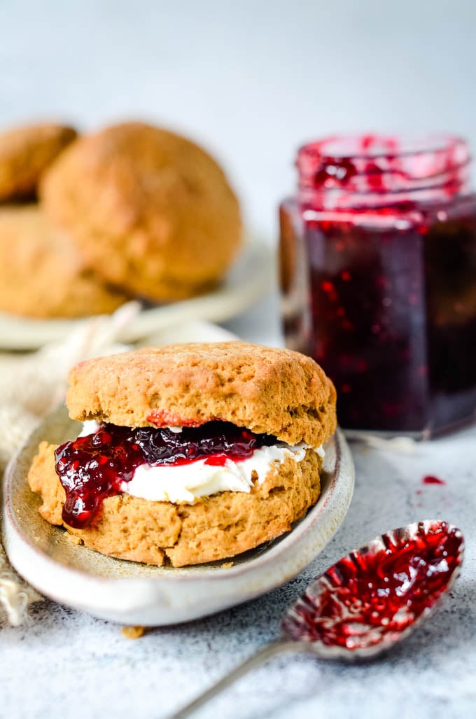 How To Make Traditional Scottish Treacle Scones - Larder Love