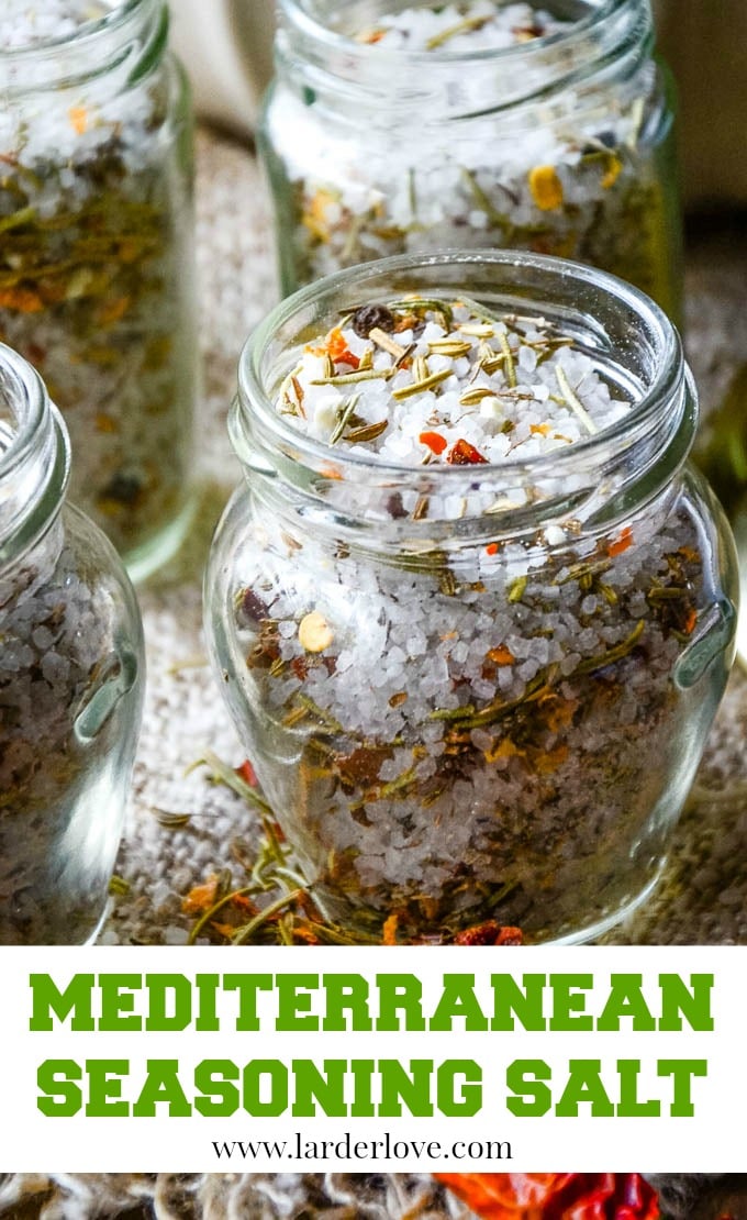 Homemade Mediterranean Seasoning Salt Larder Love