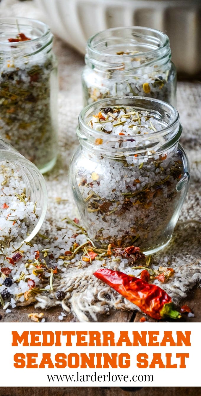 Homemade Mediterranean Seasoning Salt Larder Love
