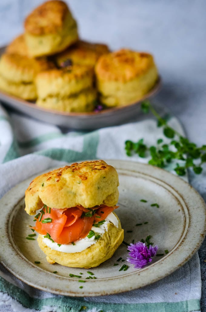 Quick and Easy Savoury Cheese Scones + video! - Larder Love