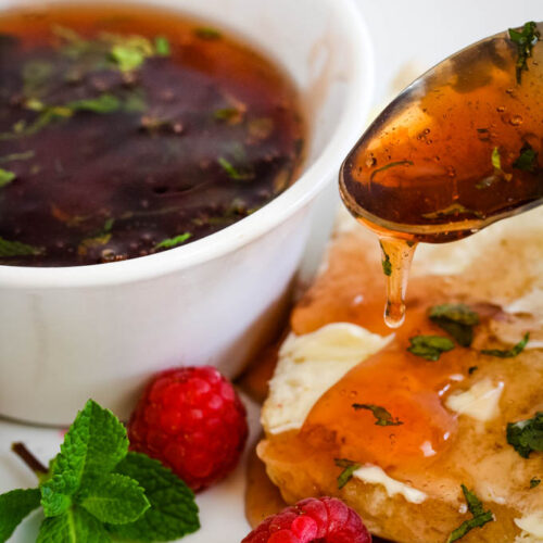 4 Ingredient Scottish Raspberry And Mint Jelly Larder Love