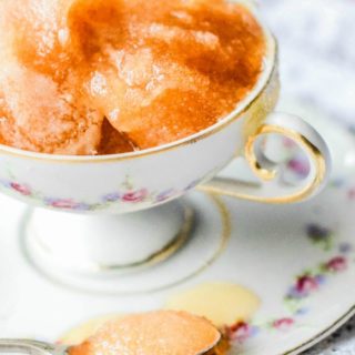Earl Grey Tea Sorbet by larderlove
