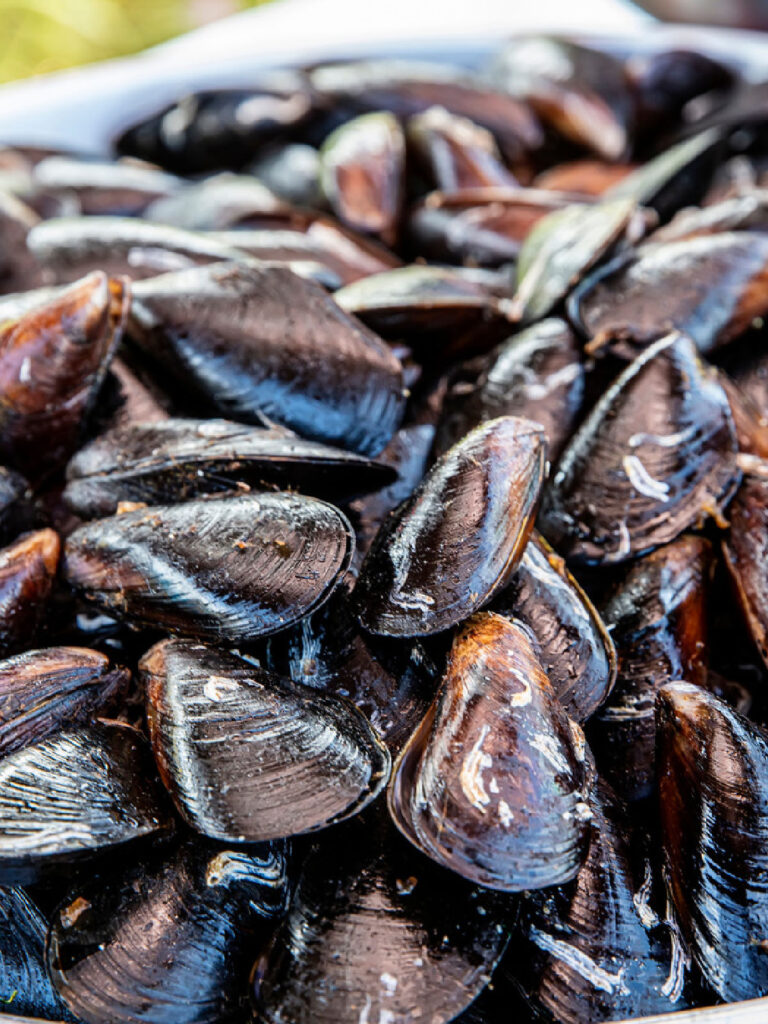 Moules Frites/Mussels with French Fries and Homemade Aioli - Larder Love