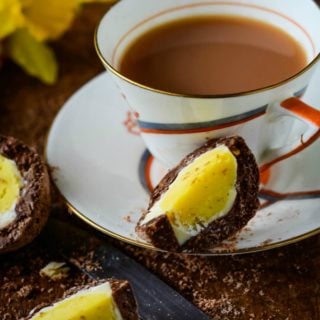 chocolate scotch eggs by larderlove