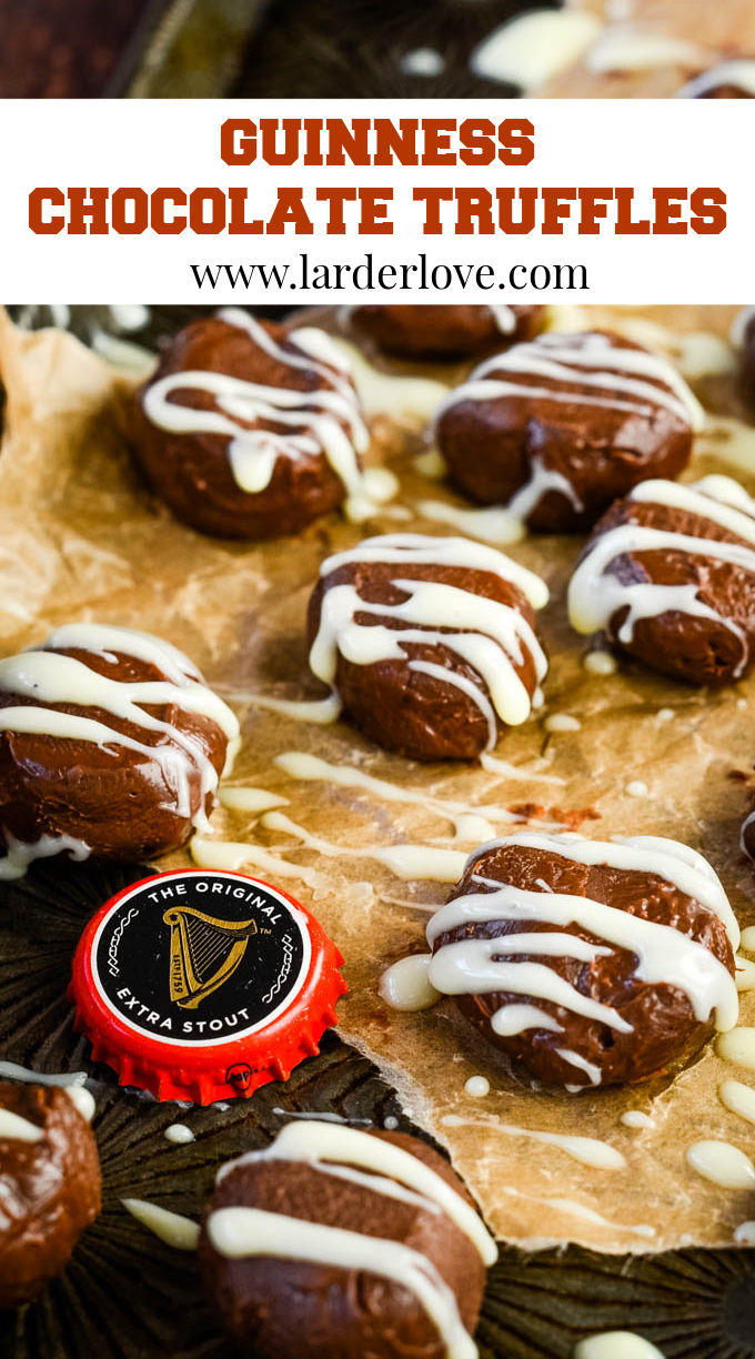 Guinness chocolate truffles