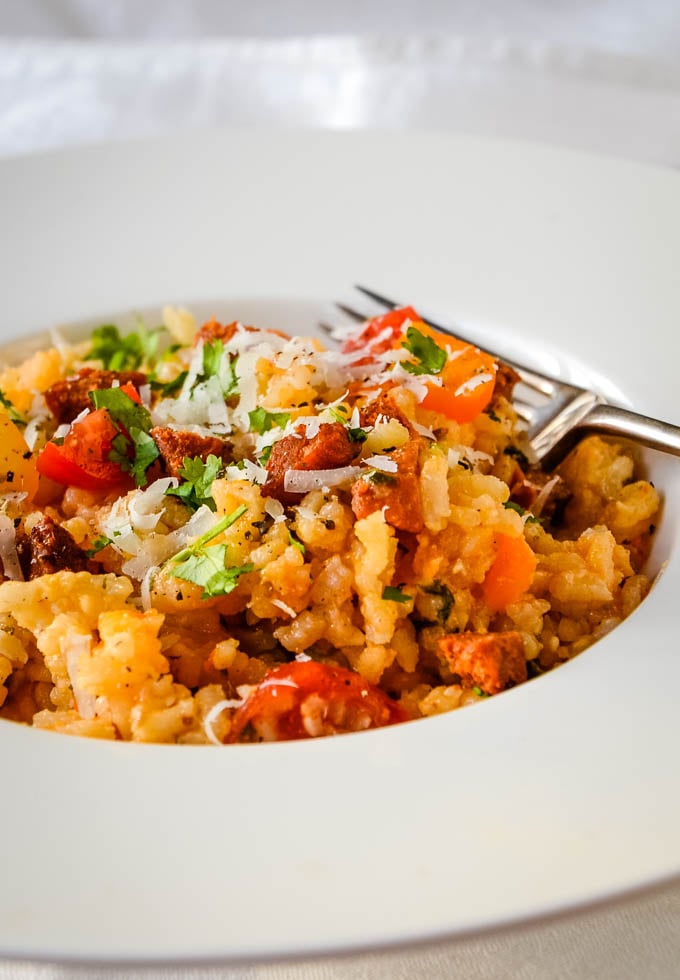 Chorizo Risotto