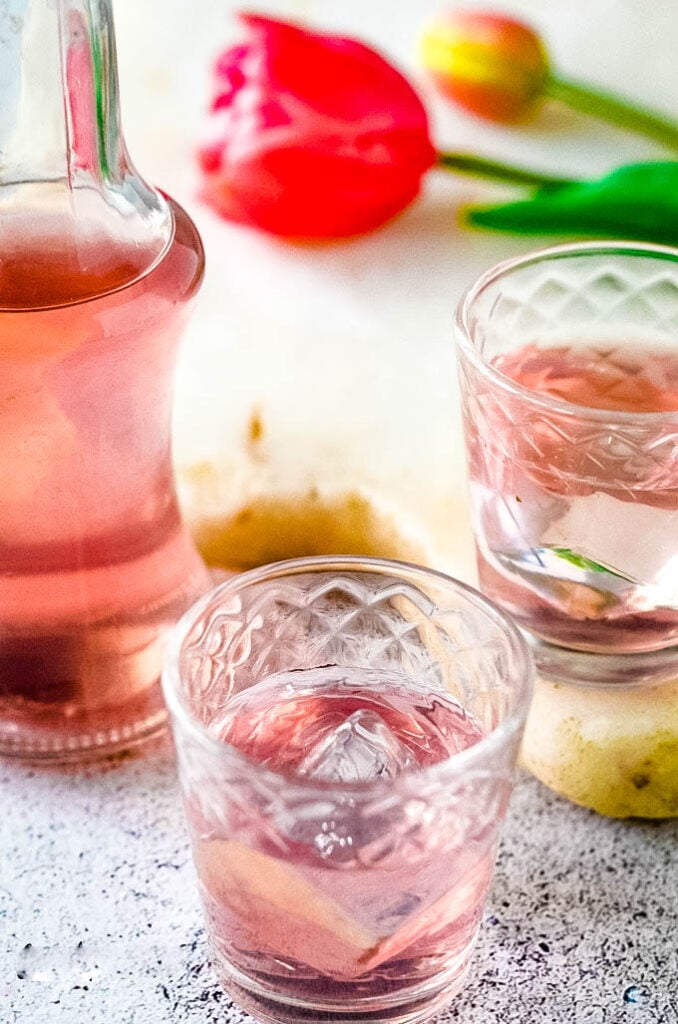 The Best Homemade Rhubarb and Ginger Gin Liqueur Larder Love