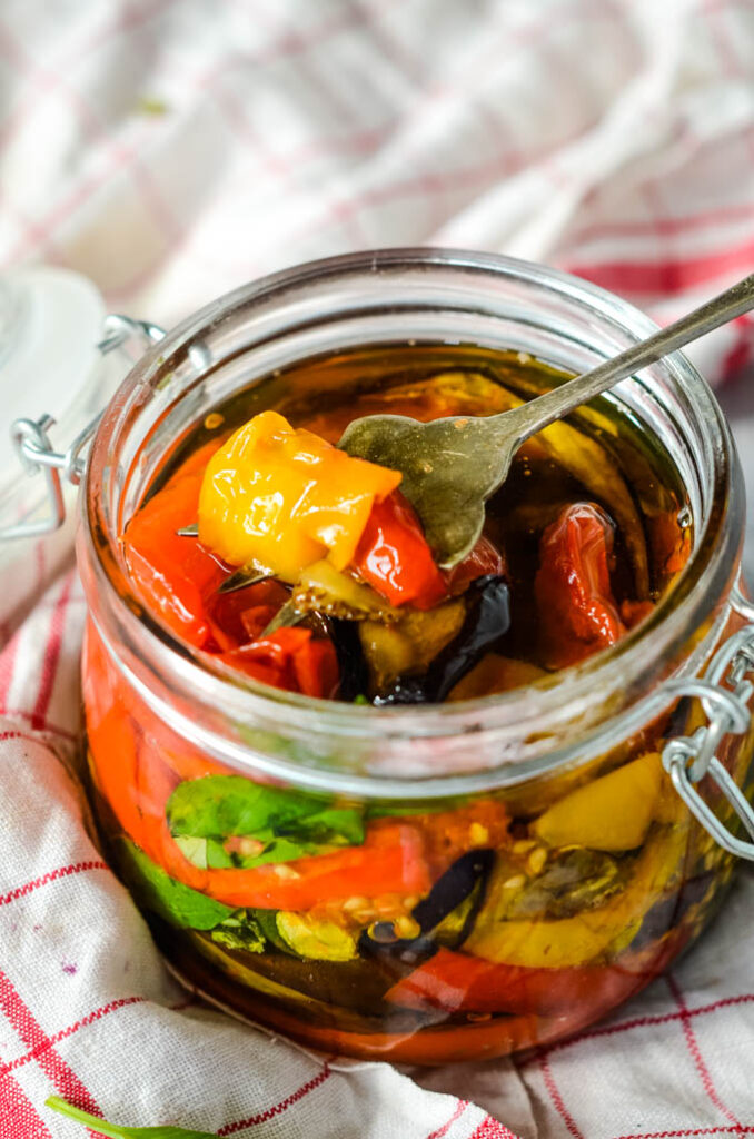 Roasted Mediterranean Vegetables In Olive Oil Larder Love
