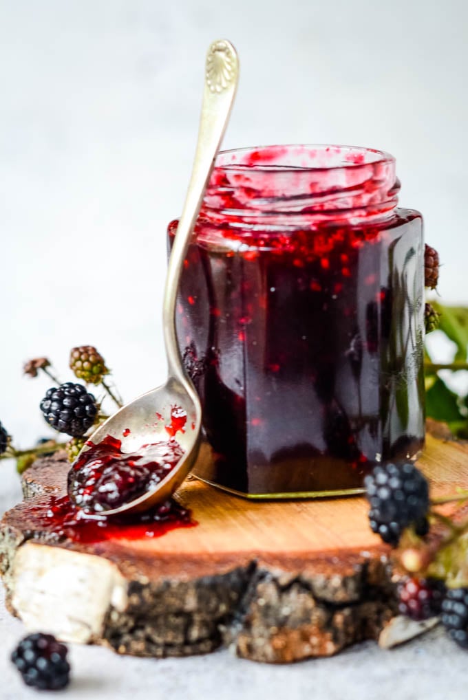 The Best Blackberry Jam With Bay And Vanilla + video! - Larder Love