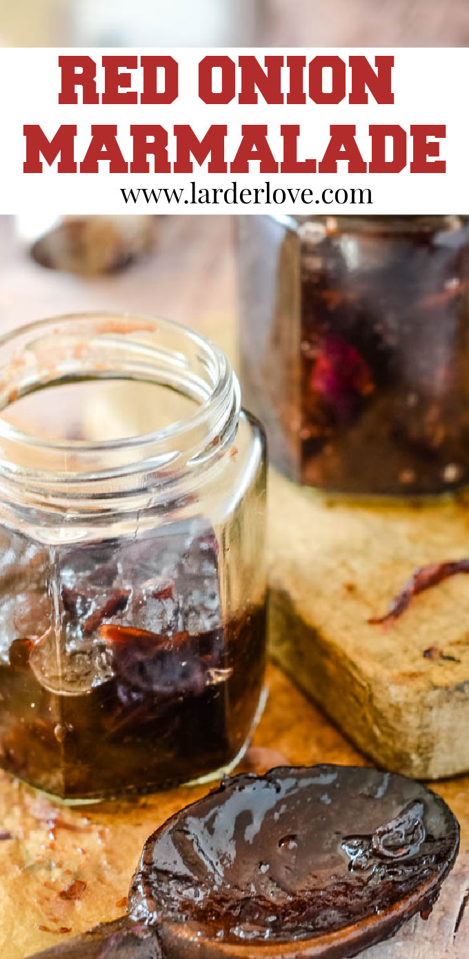 Super Easy Red Onion Marmalade/Chutney (+ video!) Larder Love