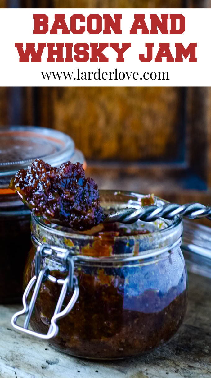 Easy Homemade Bacon Jam With Whisky Larder Love