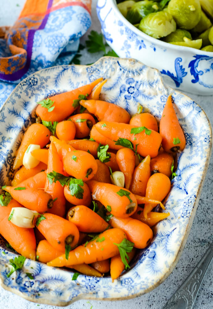 Whisky Glazed Vichy Style Carrots + video! - Larder Love