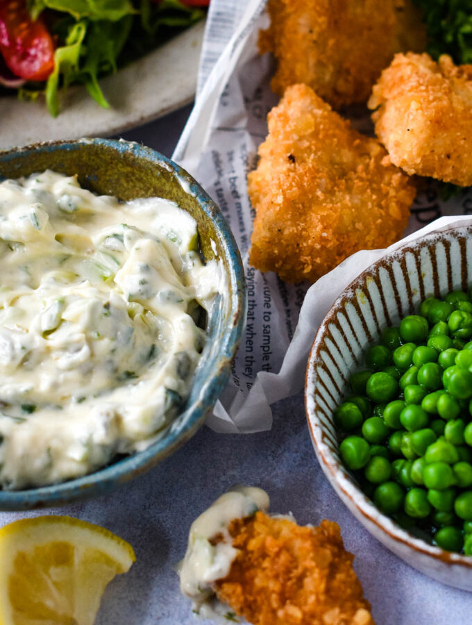 homemade tartare sauce