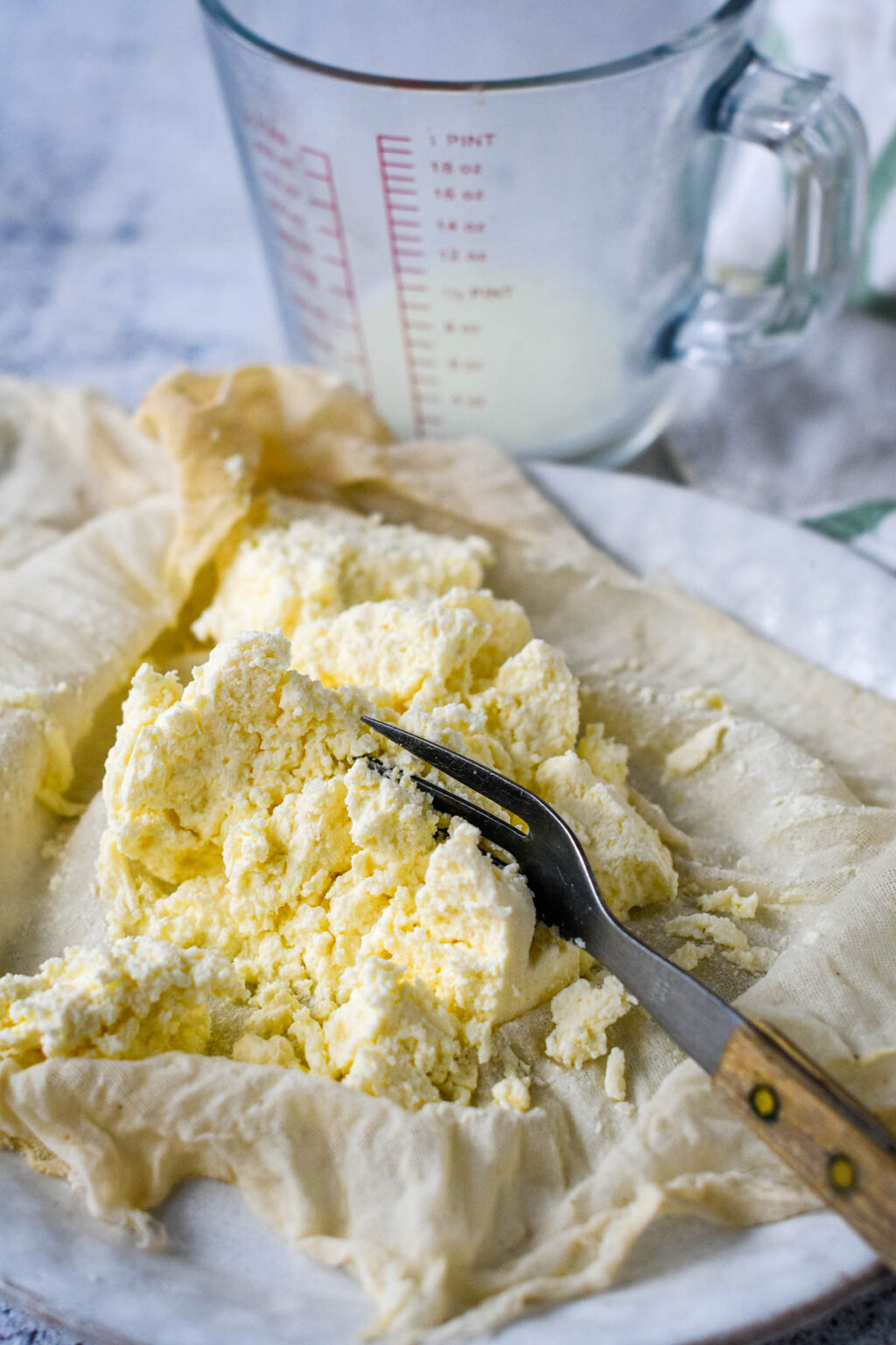 Homemade Fresh Ricotta Cheese (+Video!) Larder Love