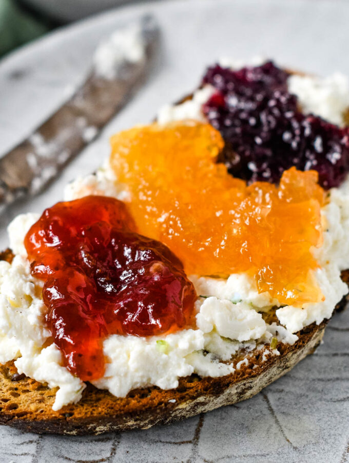 homemade ricotta