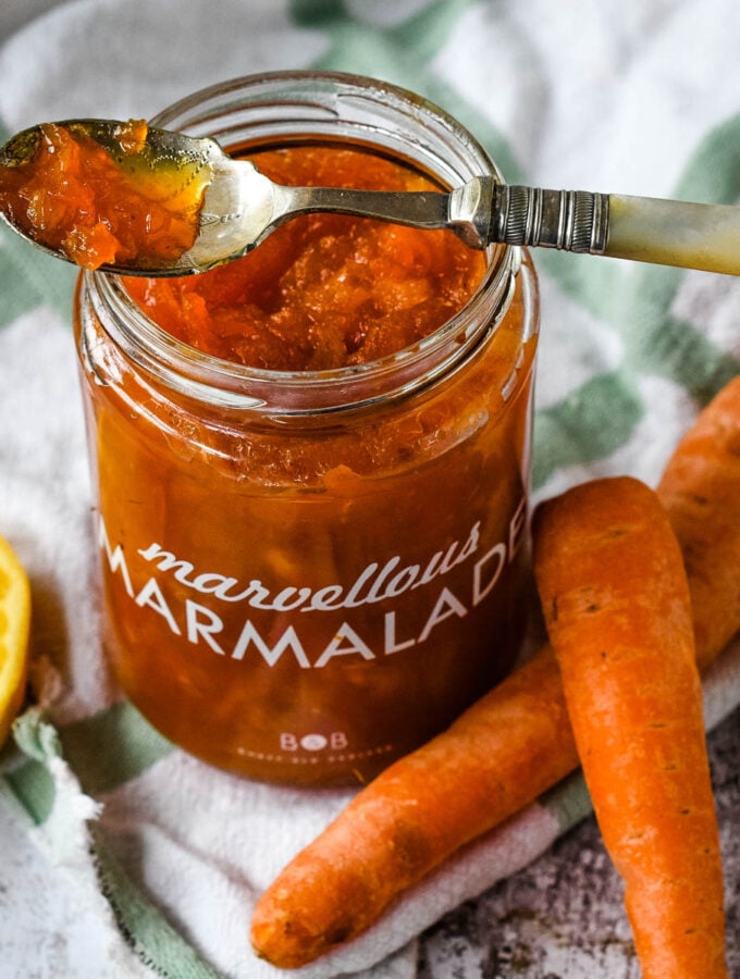 carrot and lemon marmalade