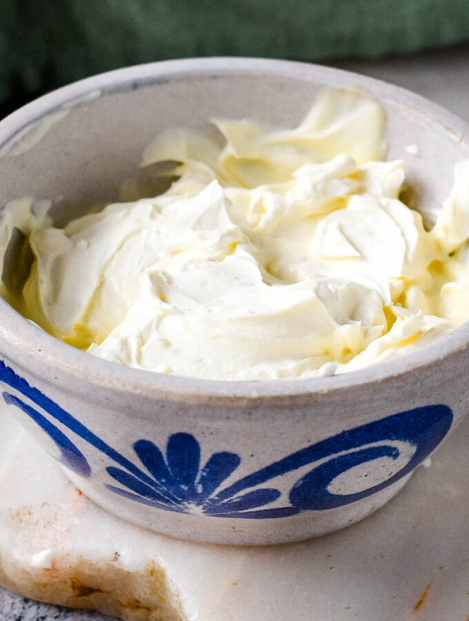 homemade mascarpone