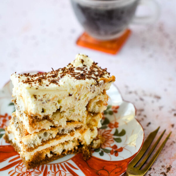 10 Minute Easy Tiramisu Without Eggs (+Video!) - Larder Love