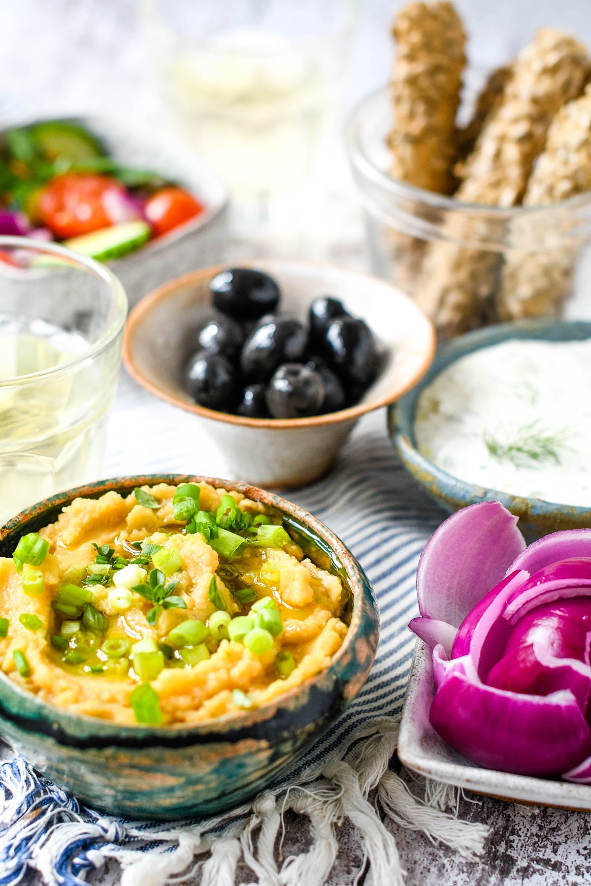 Greek Santorini Fava Dip (Yellow Split Pea Puree) - Larder Love