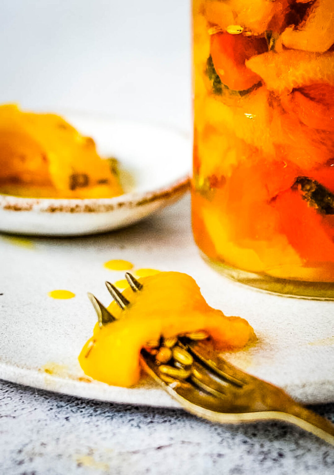 Roasted Paprika Peppers In Olive Oil Larder Love