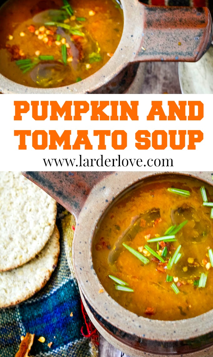 Quick And Easy Pumpkin And Tomato Soup Larder Love