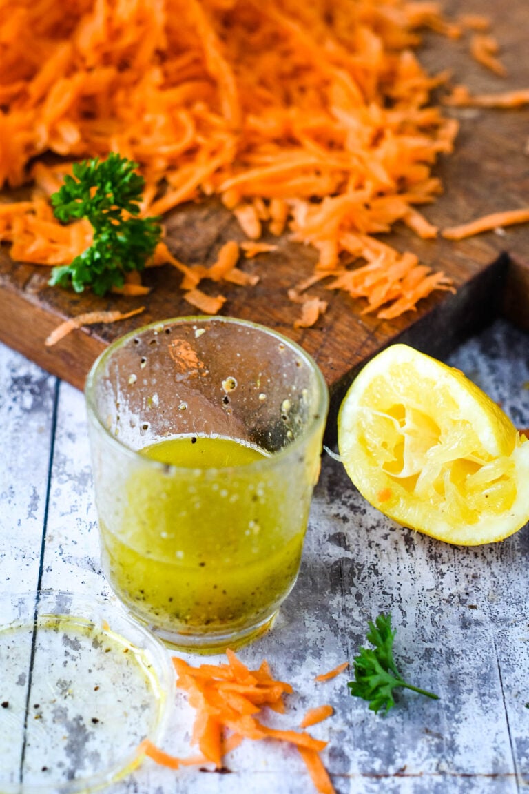 French Grated Carrot Salad (Salade de Carottes rapees) - Larder Love