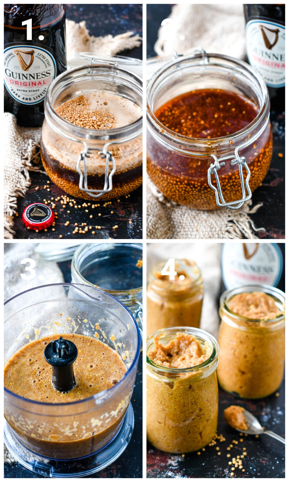 Homemade Guinness Mustard Recipe Larder Love